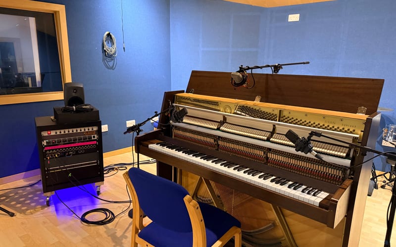 Piano & Vocal Recording for AV3R